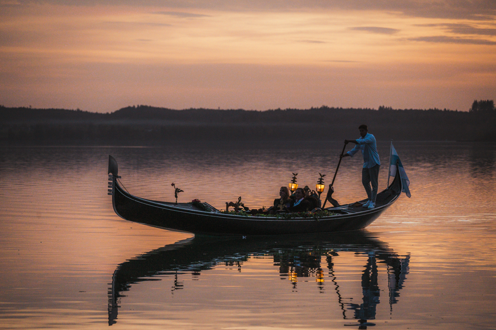 Die Gondel auf dem Wörthsee