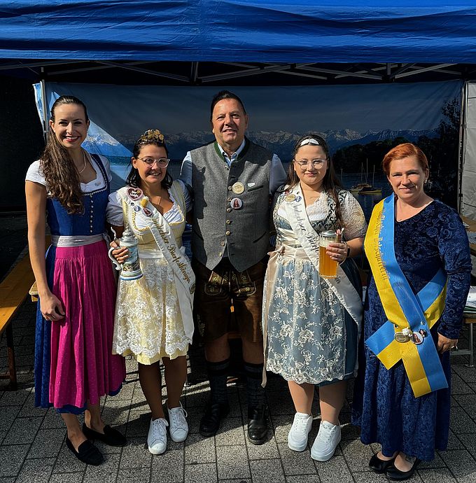 Unser Team auf dem Andechser Bierfest in Hassloch