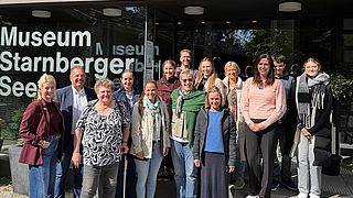 Das Team der gwt vor dem Museum Starnberger See